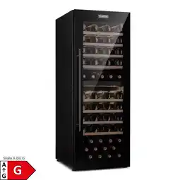 Netto Marken-Discount Barossa 77 Duo Weinkühlschrank 2 Zonen 191 L 77 Fl. Touch LED schwarz Angebot