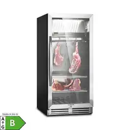 Netto Marken-Discount Steakhouse Pro 233 Fleischreifeschrank 1 Zone 233 L 1-25°C Touch Panorama Silber Angebot