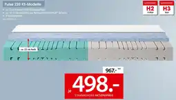 Zurbrüggen Schlaraffia pulse-matratzen Pulse 220 KS-Modelle Angebot