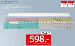 Zurbrüggen Schlaraffia Pulse 240 KS-Modelle Angebot