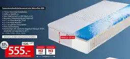 Zurbrüggen Max Berger Tonnentaschenfederkernmatratze Waterflex 800 Angebot