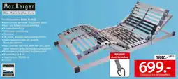 Zurbrüggen Max Berger Federholzrahmen BASIC PLUS EL Angebot