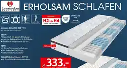 Zurbrüggen Linneweber Matratze CURAÇAO 500 TTFK Angebot