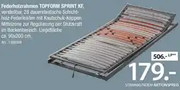 Zurbrüggen Novel Federholzrahmen TOPFORM SPRINT KF Angebot