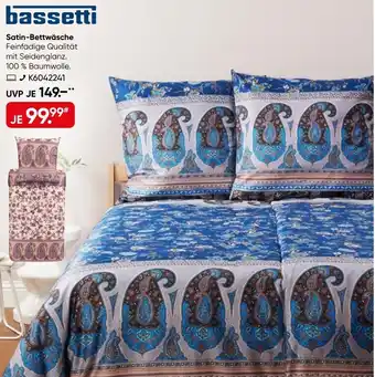 Bassetti Satin-Bettwäsche