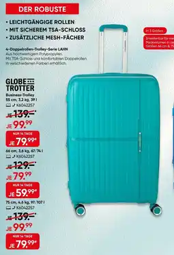 Galeria Globe trotter 4-doppelrollen-trolley-serie lahn Angebot
