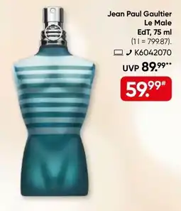 Galeria Jean Paul Gaultier Le Male EdT Angebot