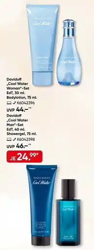 Galeria Davidoff Cool Water Woman-Set Angebot
