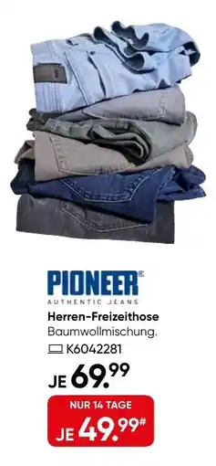 Galeria PIONEER Herren-Freizeithose Angebot
