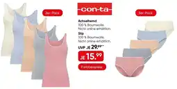 Galeria con-ta Achselhemd und Slip Angebot