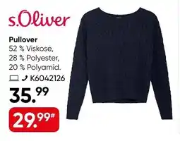 Galeria s.Oliver Pullover Angebot