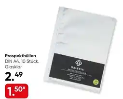Galeria Galeria Prospekthüllen Angebot