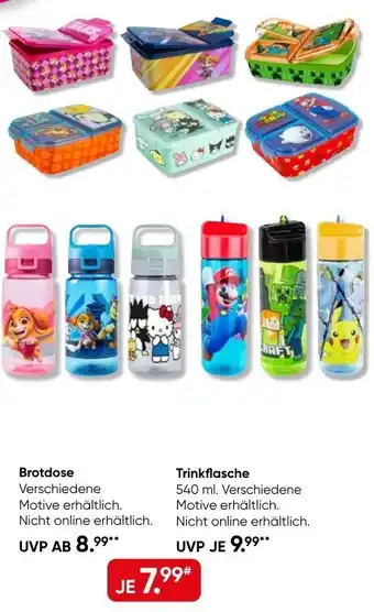 Galeria Brotdose oder Trinkflasche Angebot