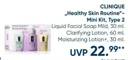 Galeria CLINIQUE „Healthy Skin Routine“-Mini Kit, Type 2 Angebot