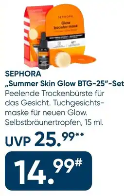 Galeria SEPHORA „Summer Skin Glow BTG-25“-Set Angebot