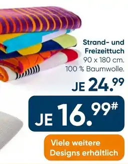 Galeria Strand- und Freizeittuch Angebot