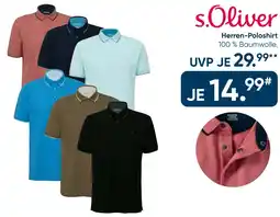Galeria s.Oliver Herren-Poloshirt Angebot