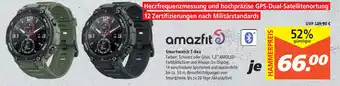 Marktkauf Amazfit Smartwatch T-Rex Angebot