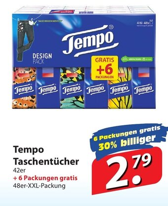 Famila Nord Ost Tempo Taschentücher Angebot