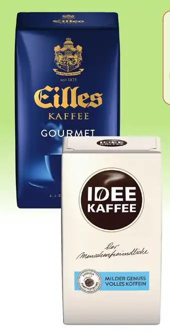 Famila Nord Ost Idee Kaffee Classic oder Eilles Gourmet Kaffee 500/2x250 g Angebot