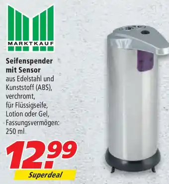 Marktkauf Seifenspender mit Sensor Angebot