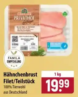 Famila Nord Ost Privathof Hähnchenbrust Filet/Teilstück Angebot