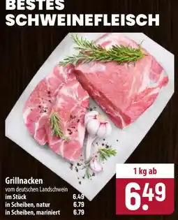 Famila Nord Ost Grillnacken vom deutschen Landschwein Angebot