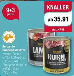ZooRoyal Belcando Hundenassfutter Angebot