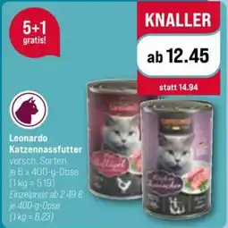 ZooRoyal Leonardo Katzennassfutter Angebot
