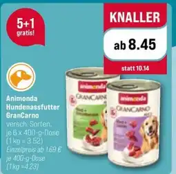 ZooRoyal Animonda Hundenassfutter GranCarno Angebot