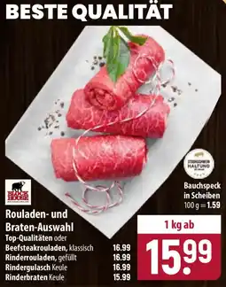 Famila Nord Ost BLOCK HOUSE Rouladen- und Braten-Auswahl Angebot