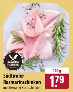 Famila Nord Ost Südtiroler Rosmarinschinken Angebot