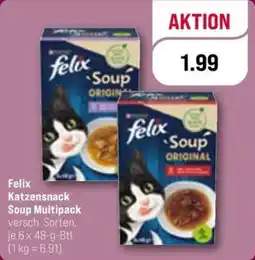 ZooRoyal Felix Katzensnack Soup Multipack Angebot
