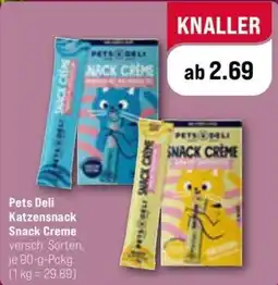 ZooRoyal Pets Deli Katzensnack Snack Creme Angebot