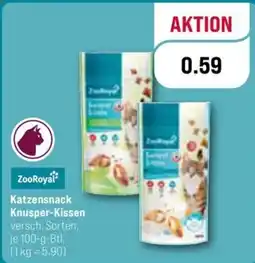 ZooRoyal ZooRoyal Katzensnack Knusper-Kissen Angebot