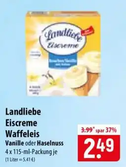 Famila Nord Ost Ländliebe Eiscreme Waffeleis Angebot