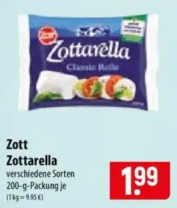 Famila Nord Ost Zott Zottarella Classic Rolla Angebot