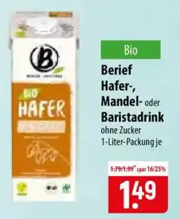 Famila Nord Ost Berief Hafer- Mandel- oder Baristadrink Angebot