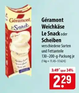 Famila Nord Ost Géramont Weichkäse Le Snack Angebot