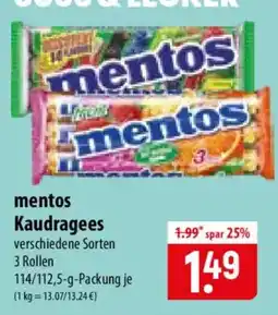 Famila Nord Ost mentos Kaudragees Angebot