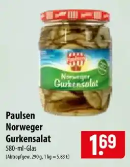 Famila Nord Ost Paulsen Norweger Gurkensalat Angebot
