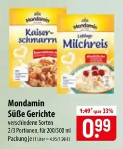 Famila Nord Ost Mondamin Süße Gerichte Angebot