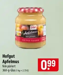 Famila Nord Ost Hofgut Apfelmus Angebot