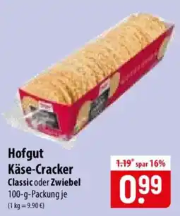 Famila Nord Ost Hofgut Käse-Cracker Classic Angebot