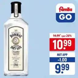 Famila Nord Ost Bombay Dry Gin Angebot