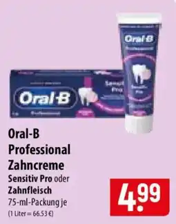 Famila Nord Ost Oral-B Professional Zahncreme Sensitiv Pro Angebot