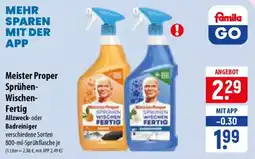 Famila Nord Ost Meister Proper Sprühen-Wischen-Fertig Angebot