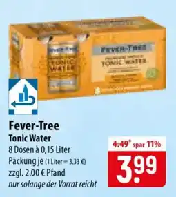 Famila Nord Ost Fever-Tree Tonic Water Angebot
