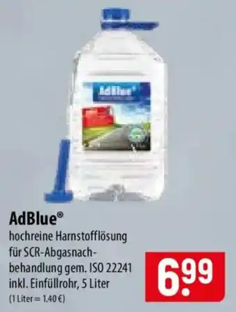 Famila Nord Ost AdBlue® hochreine Harnstofflösung Angebot