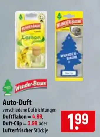Famila Nord Ost Wunder-Baum Auto-Duft Angebot
